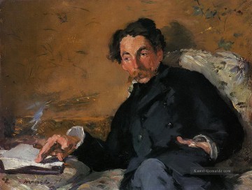 Stéphane Mallarmé Eduard Manet Ölgemälde